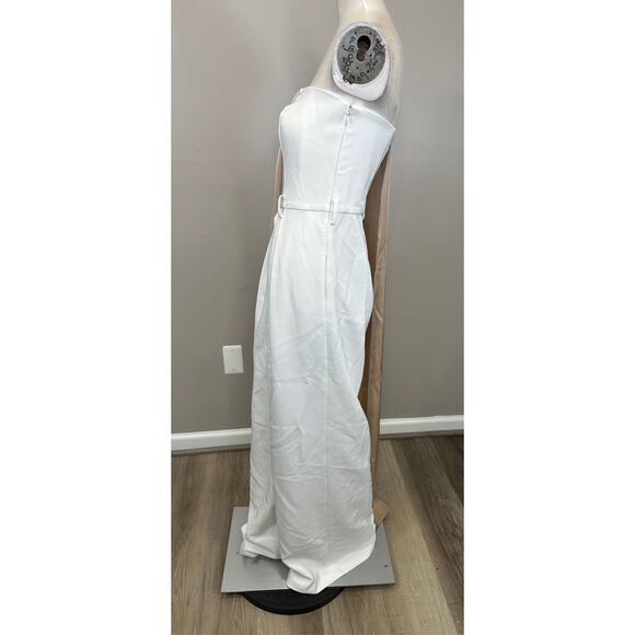 ET OCHS Winston Jumpsuit in Vanilla & Ivory US 6 $528 - Picture 10 of 12